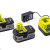 Batteriladdare 18V med 2 st starka batterier 5 Ah för Ryobi One+