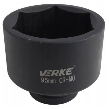 Krafthylsa, stor hylsa 1" 100mm 8-kant, slaghylsa, specialhylsa, stor hylsa, Verke