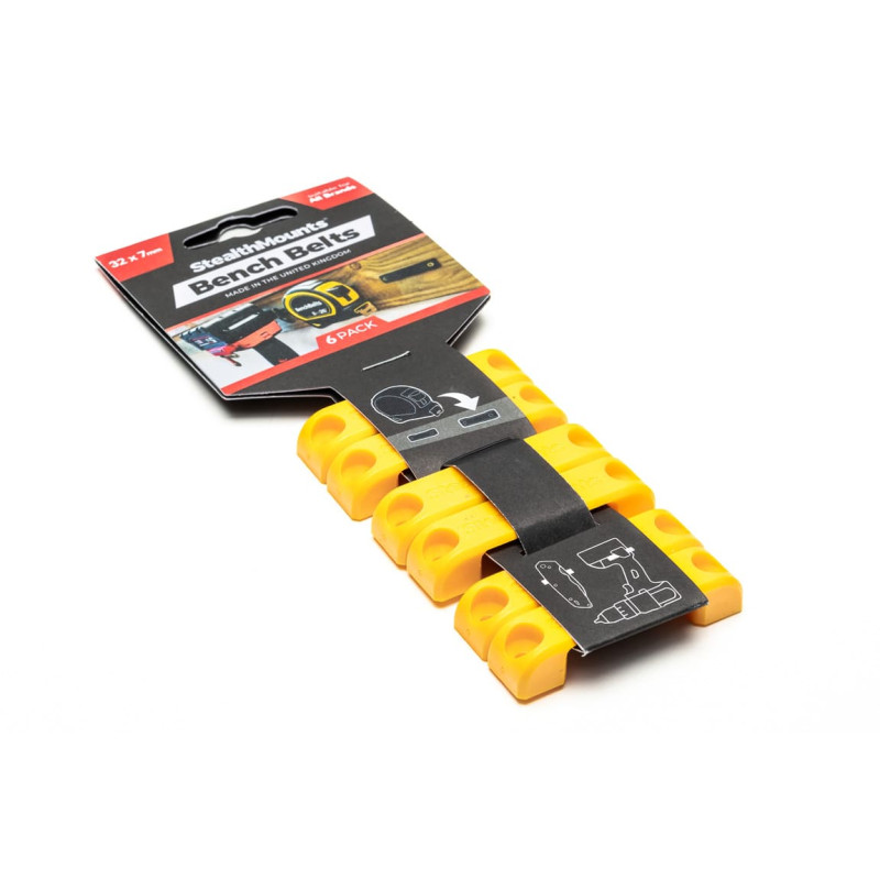 Universalfästen Bench Belts 6-pack, StealthMounts Universalfästen Bench Belts 6-pack, StealthMounts