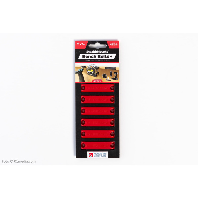 Universalfästen Bench Belts+ 6-pack, StealthMounts Universalfästen Bench Belts+ 6-pack, StealthMounts