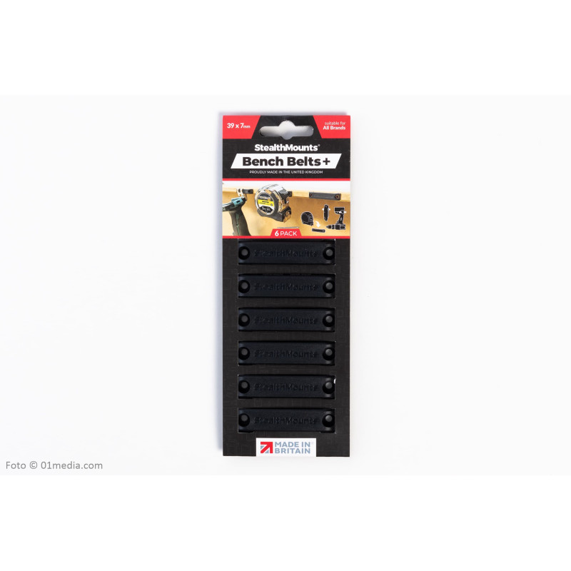 Universalfästen Bench Belts+ 6-pack, StealthMounts Universalfästen Bench Belts+ 6-pack, StealthMounts