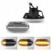 Vita LED blinkers för Honda, orange vandrande ljus, 2 st Vita LED blinkers för Honda, orange vandrande ljus, 2 st