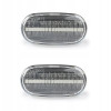 Vita LED blinkers för Honda, orange vandrande ljus, 2 st Vita LED blinkers för Honda, orange vandrande ljus, 2 st