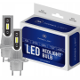 H7 CSP LED, CE E9 certifierade, 4000 LM 6000K CANBUS, 2 lampor