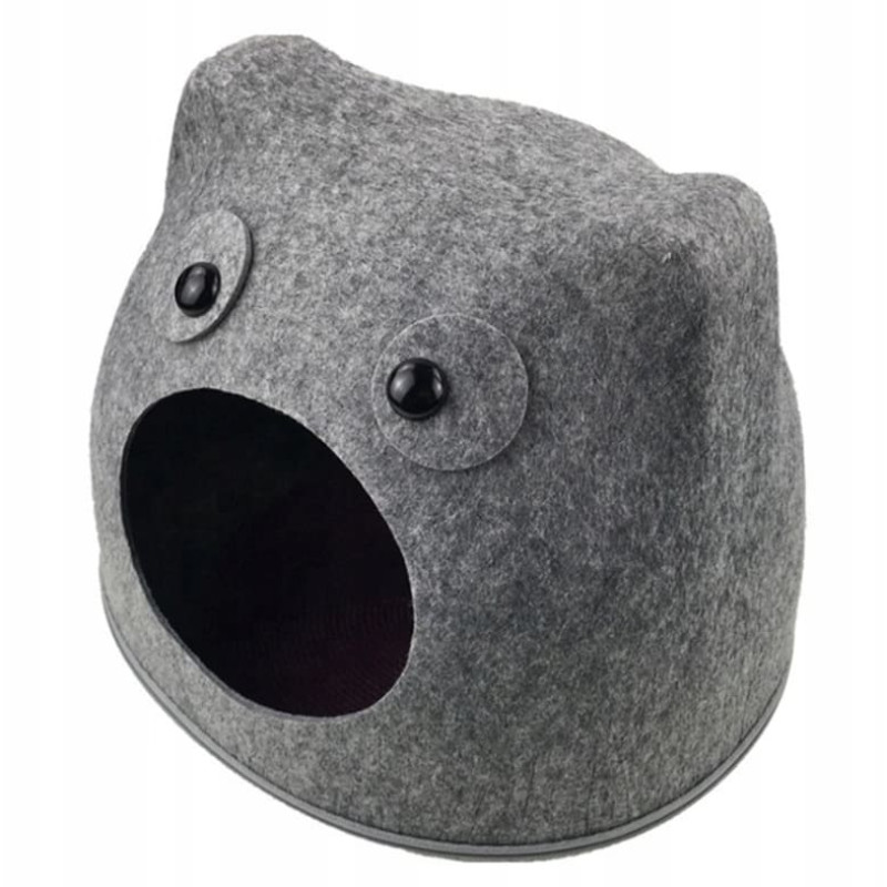 Igloo kattbädd eller hundbädd, filt 41x36x33 cm, Feutrine